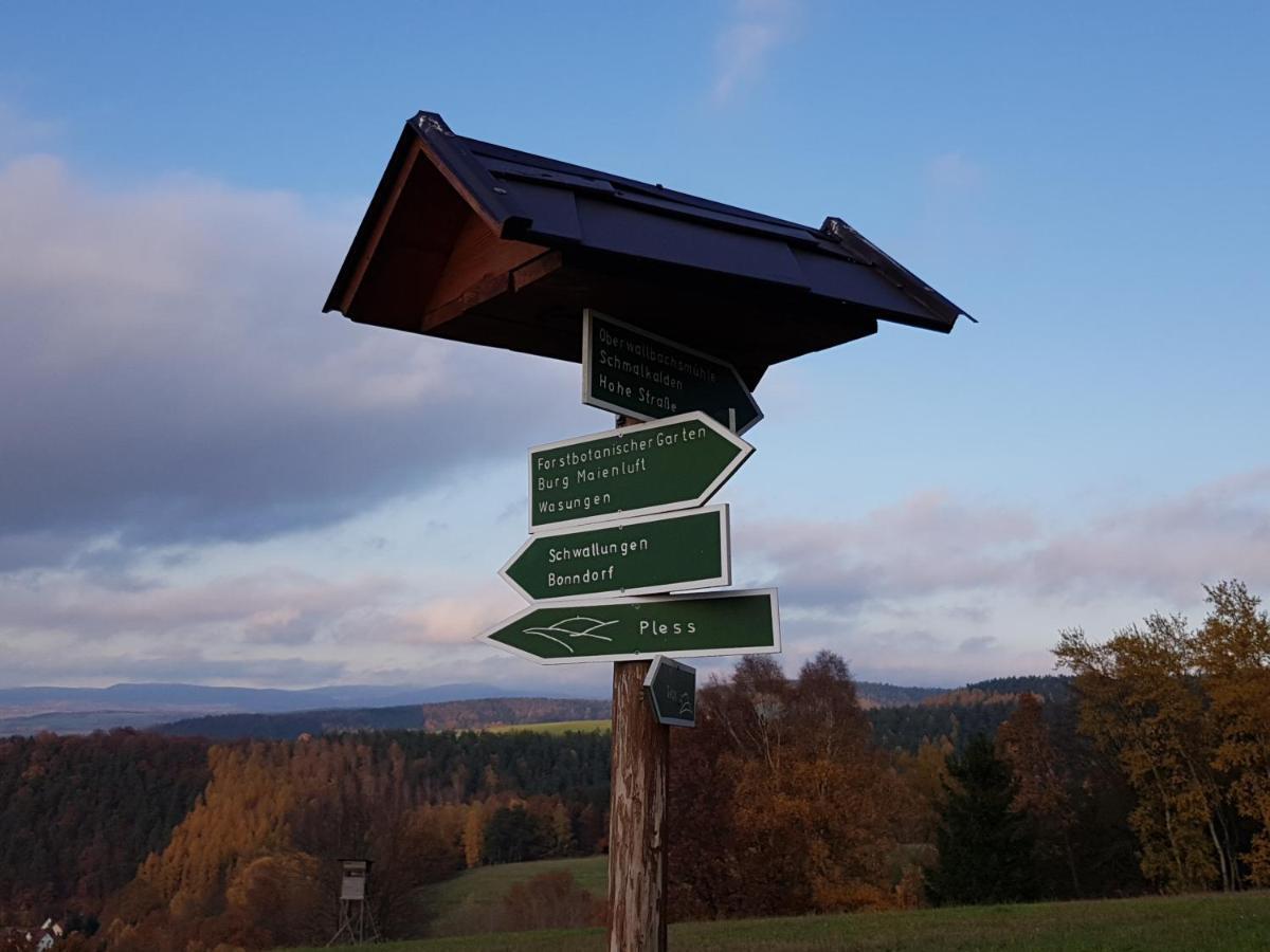 Ferienwohnung Bonndorf Wasungen Buitenkant foto